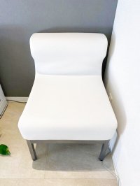 待合椅子　1人掛け椅子　張替　（UP15007）